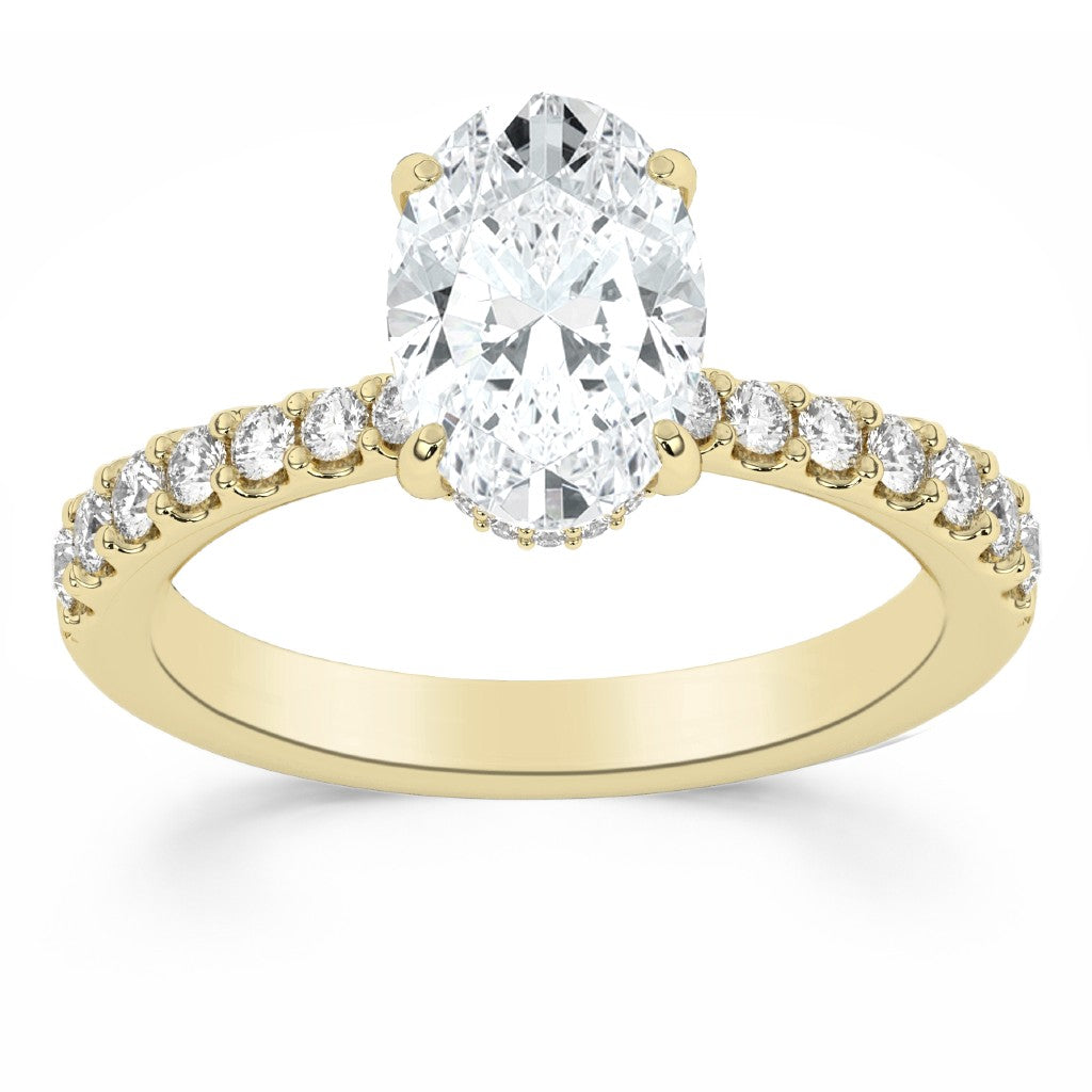 2.50ctw Certified Lab Grown Diamond Prong Engagement Ring