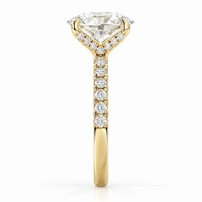 2.50ctw Certified Lab Grown Diamond Prong Engagement Ring