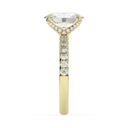 2.50ctw Certified Lab Grown Diamond Prong Engagement Ring