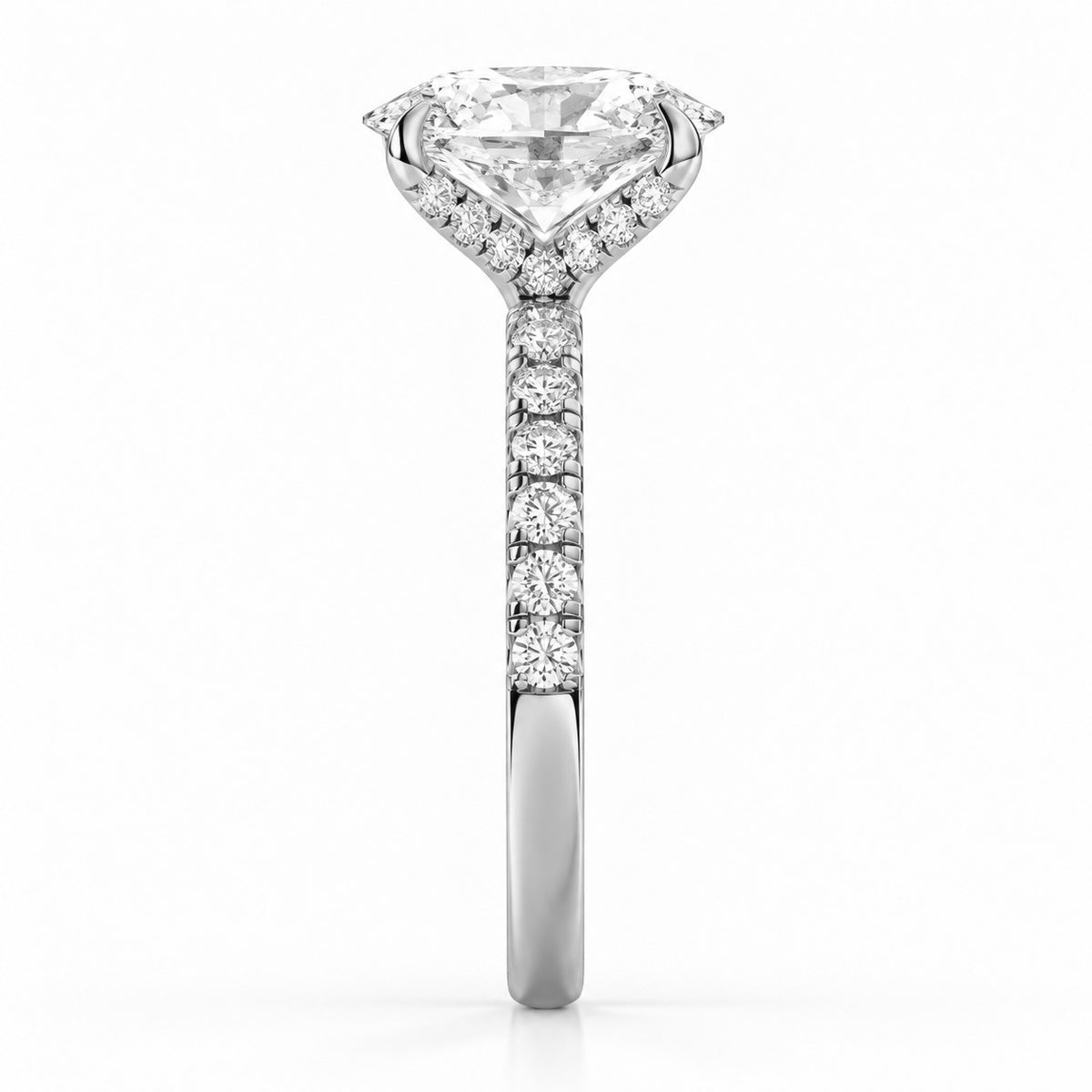 2.50ctw Certified Lab Grown Diamond Prong Engagement Ring
