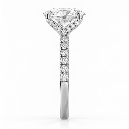 2.50ctw Certified Lab Grown Diamond Prong Engagement Ring