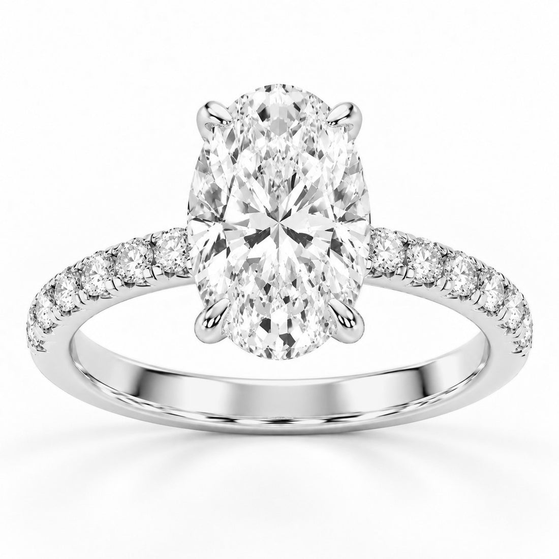 2.50ctw Certified Lab Grown Diamond Prong Engagement Ring