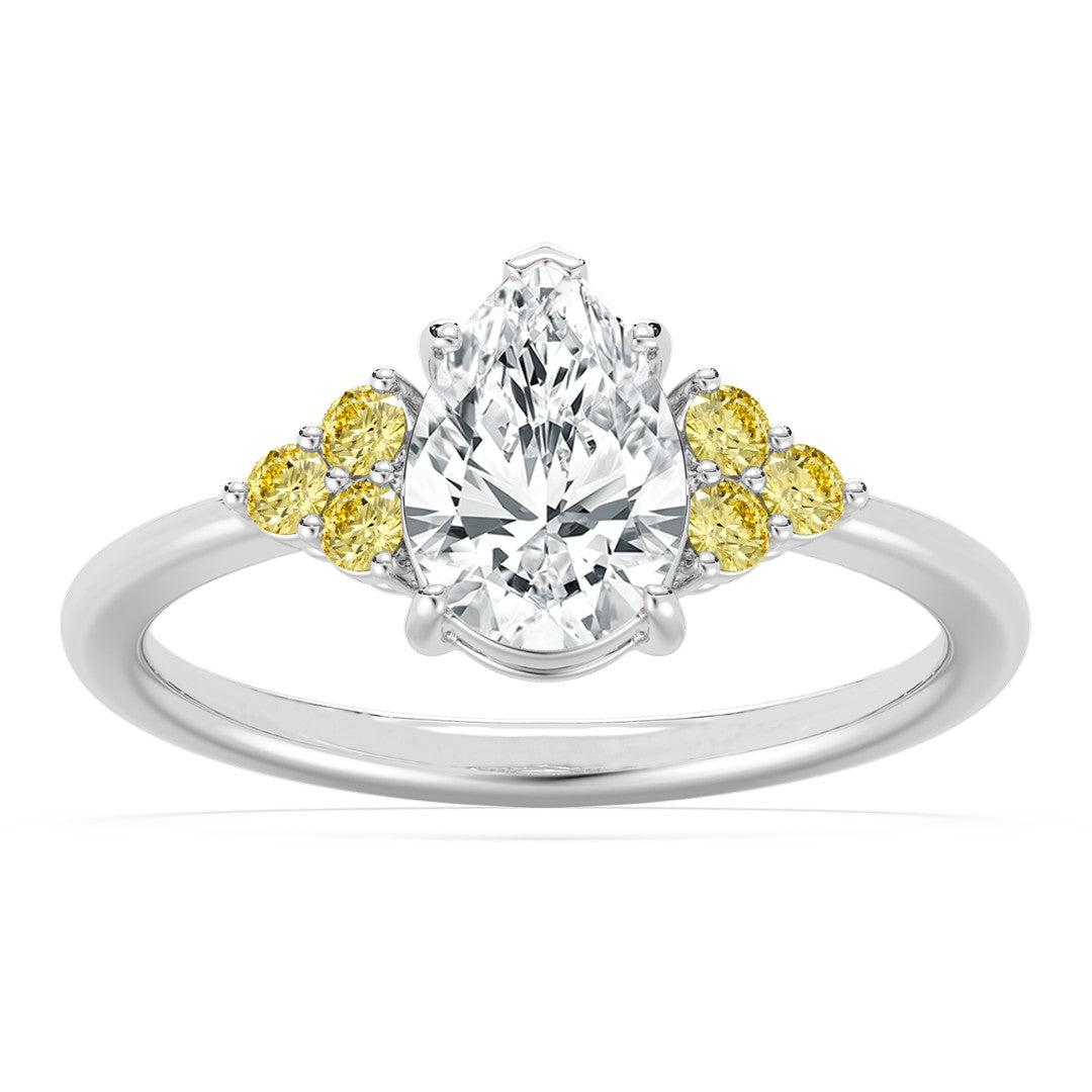 1.38ctw Certified Lab Grown Diamond Engagement Ring