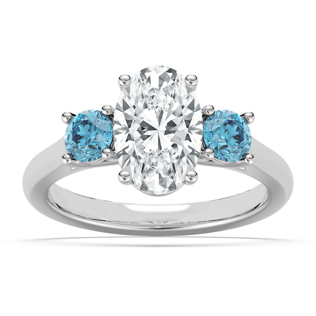 2.38ctw Certified Lab Grown Diamond Engagement Ring
