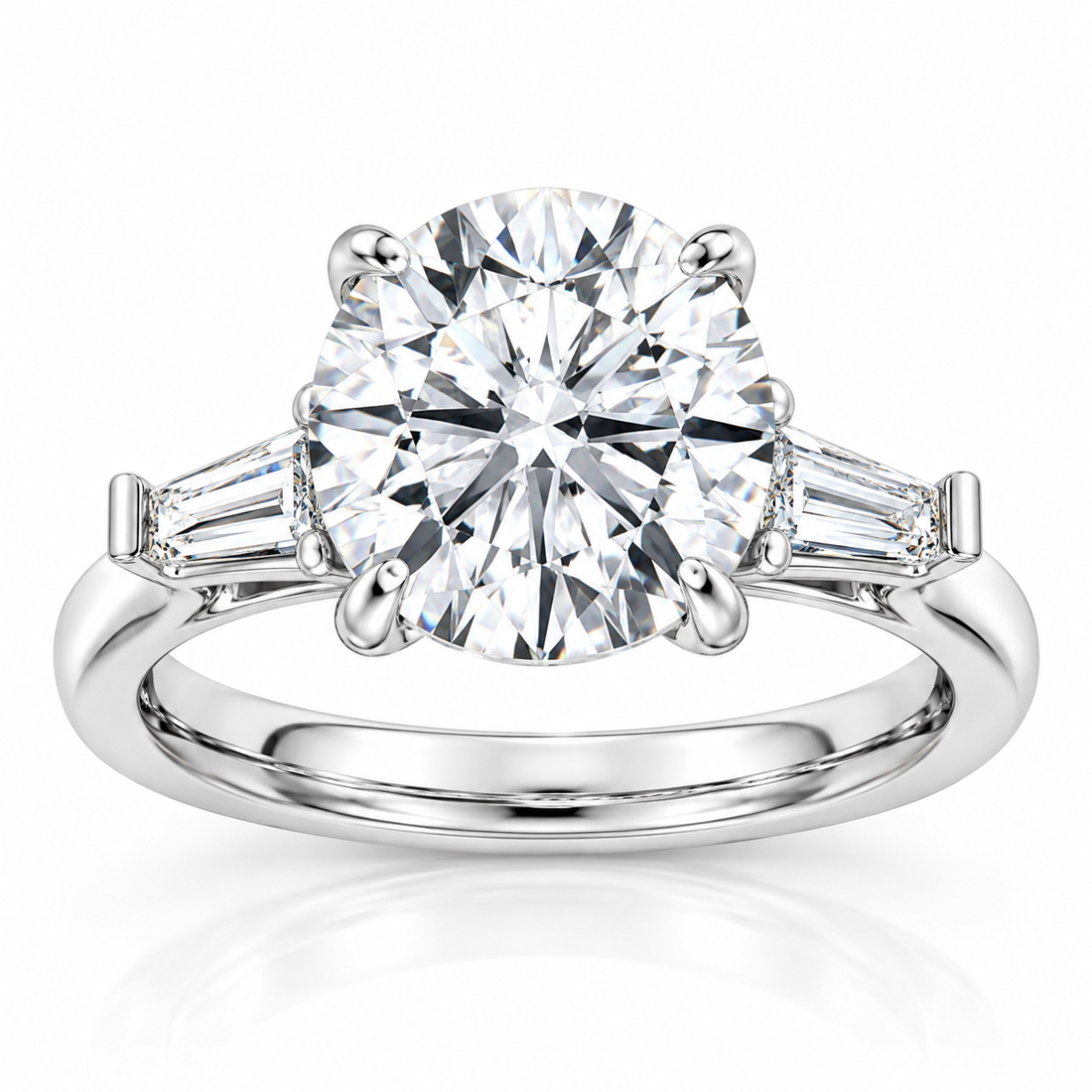 2-1/5ctw Certified Lab Grown Diamond Engagement Ring