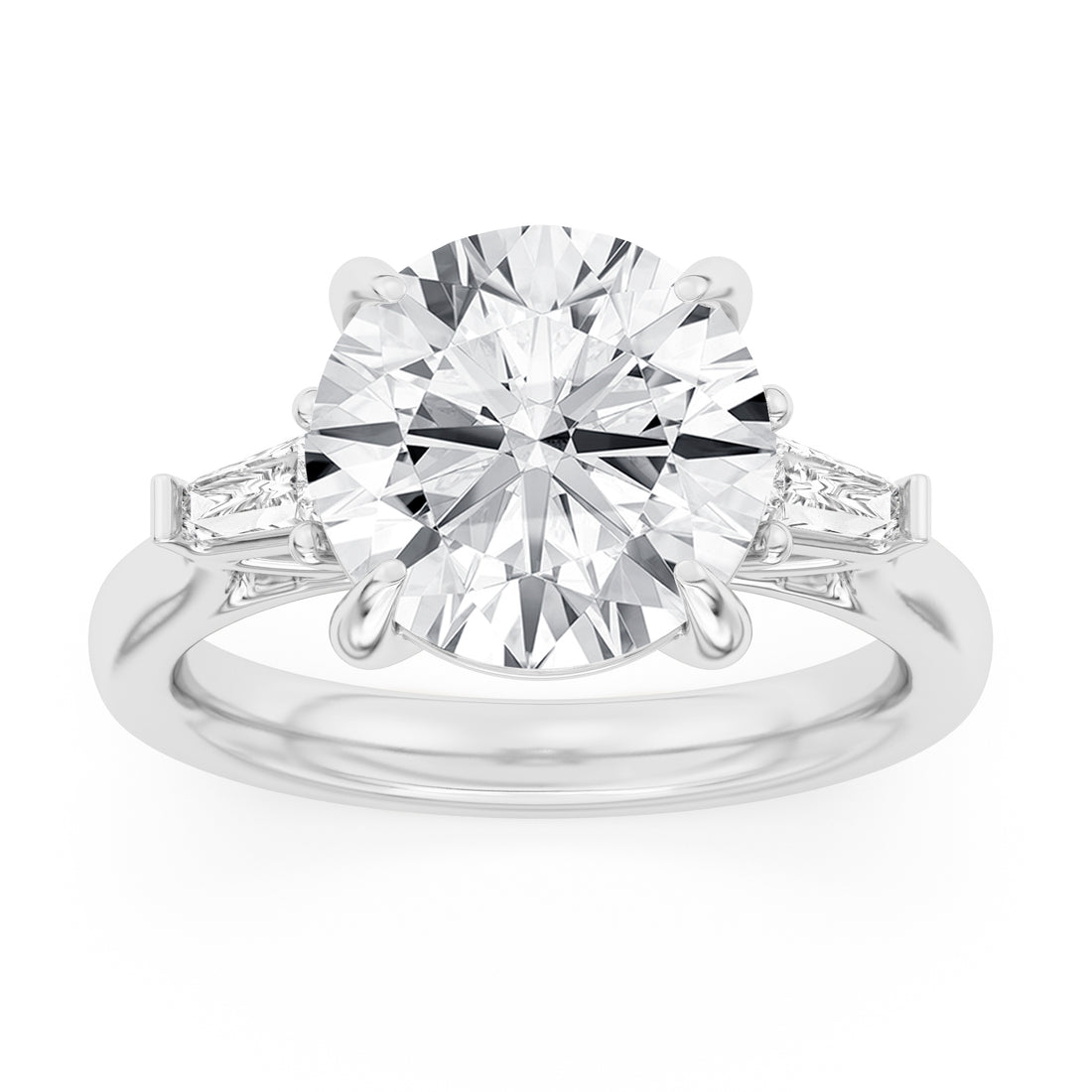 2-1/5ctw Certified Lab Grown Diamond Engagement Ring