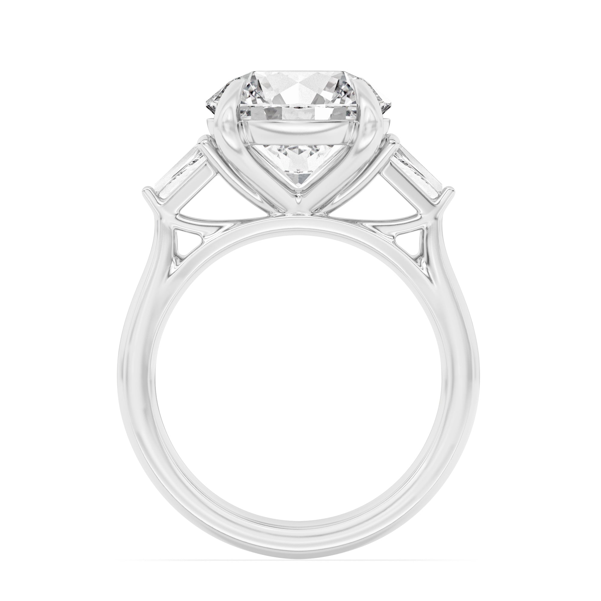 2-1/5ctw Certified Lab Grown Diamond Engagement Ring