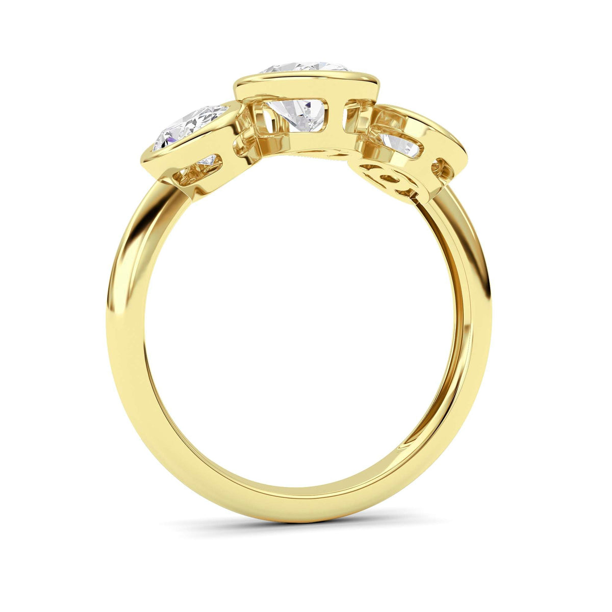 2ctw Certified Lab Grown Diamond Engagement Ring