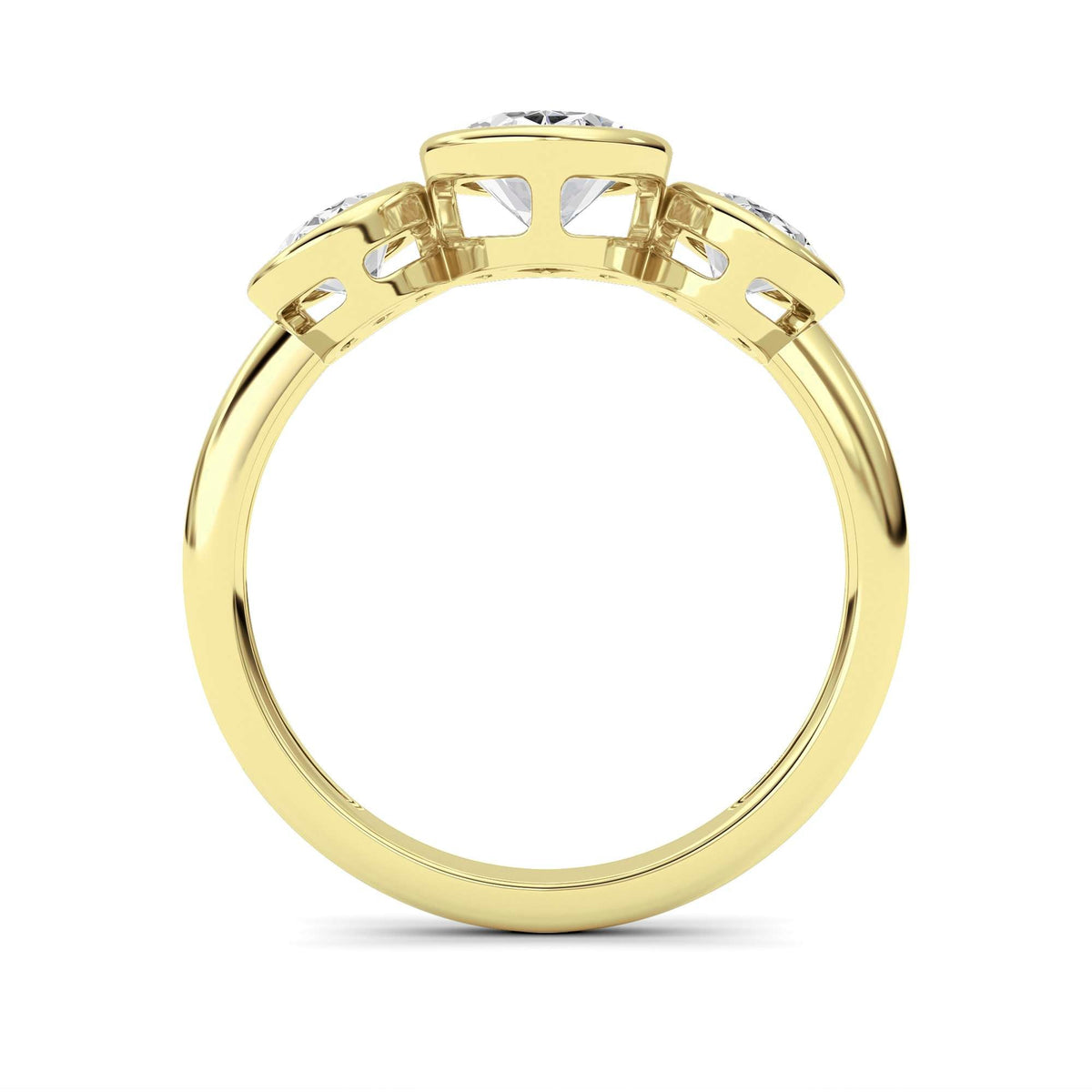 2ctw Certified Lab Grown Diamond Engagement Ring