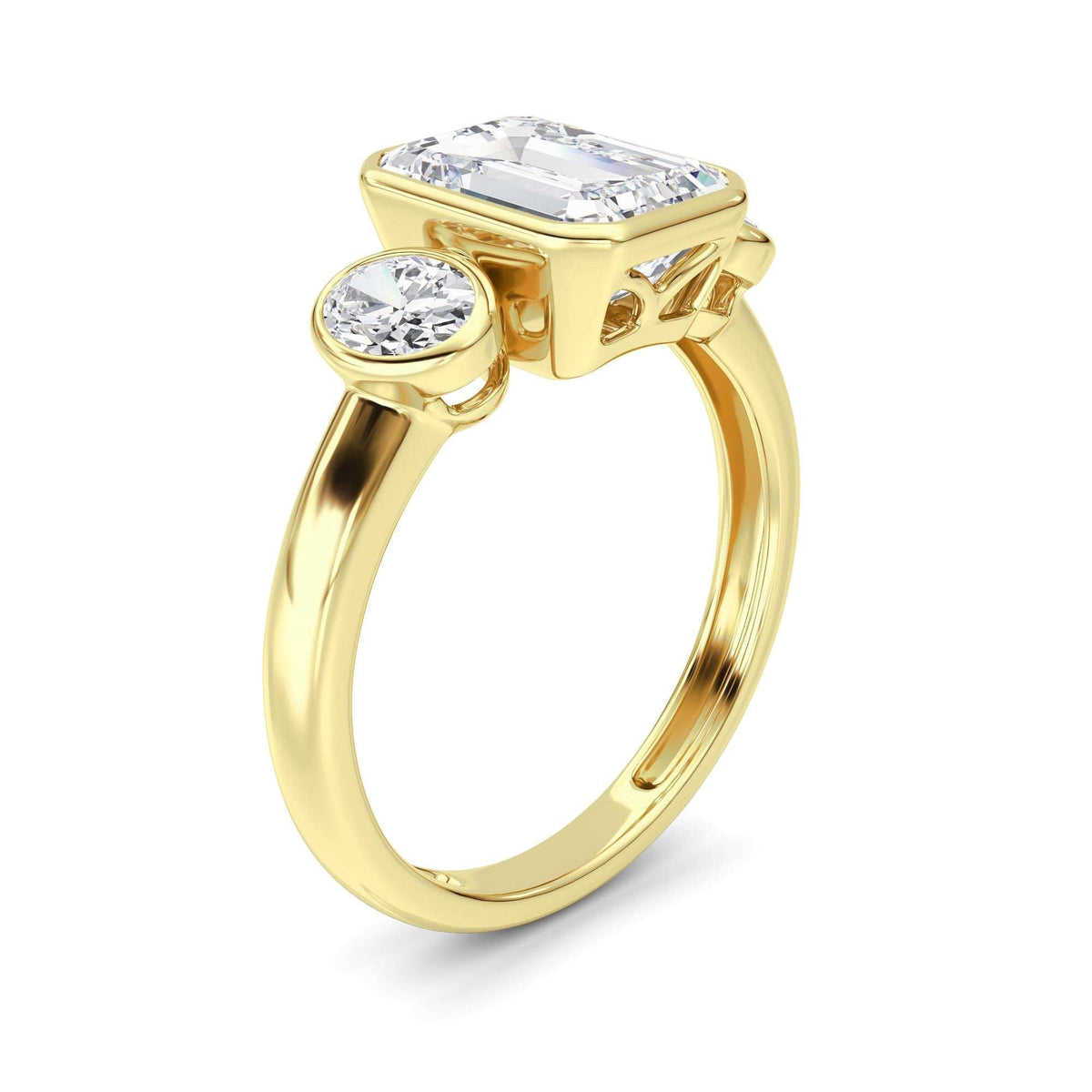 3ctw Certified Lab Grown Diamond Engagement Ring