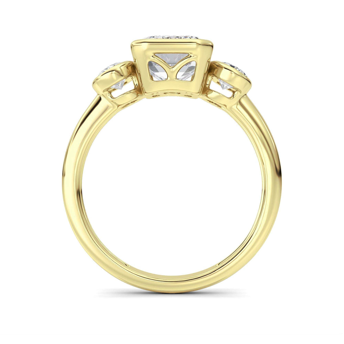 3ctw Certified Lab Grown Diamond Engagement Ring