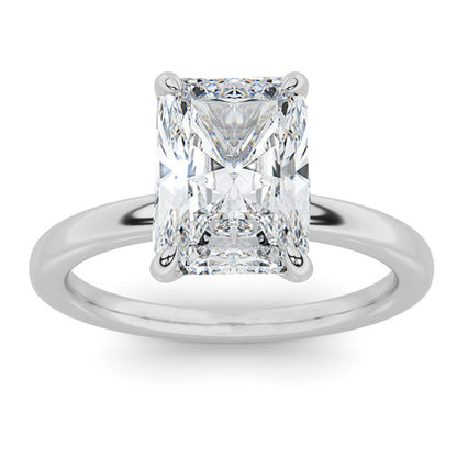 5ct Certified Lab Grown Diamond Solitaire Engagement Ring