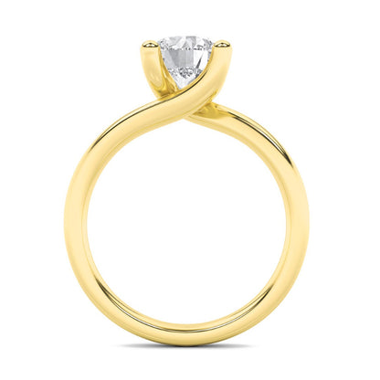 3ct Certified Lab Grown Diamond Solitaire Engagement Ring