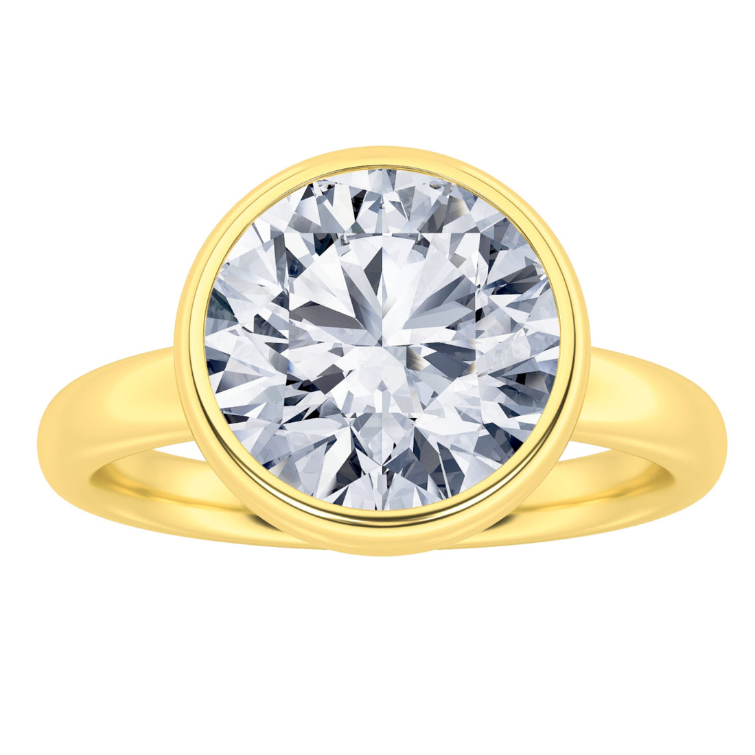2ct Certified Lab Grown Diamond Solitaire Engagement Ring