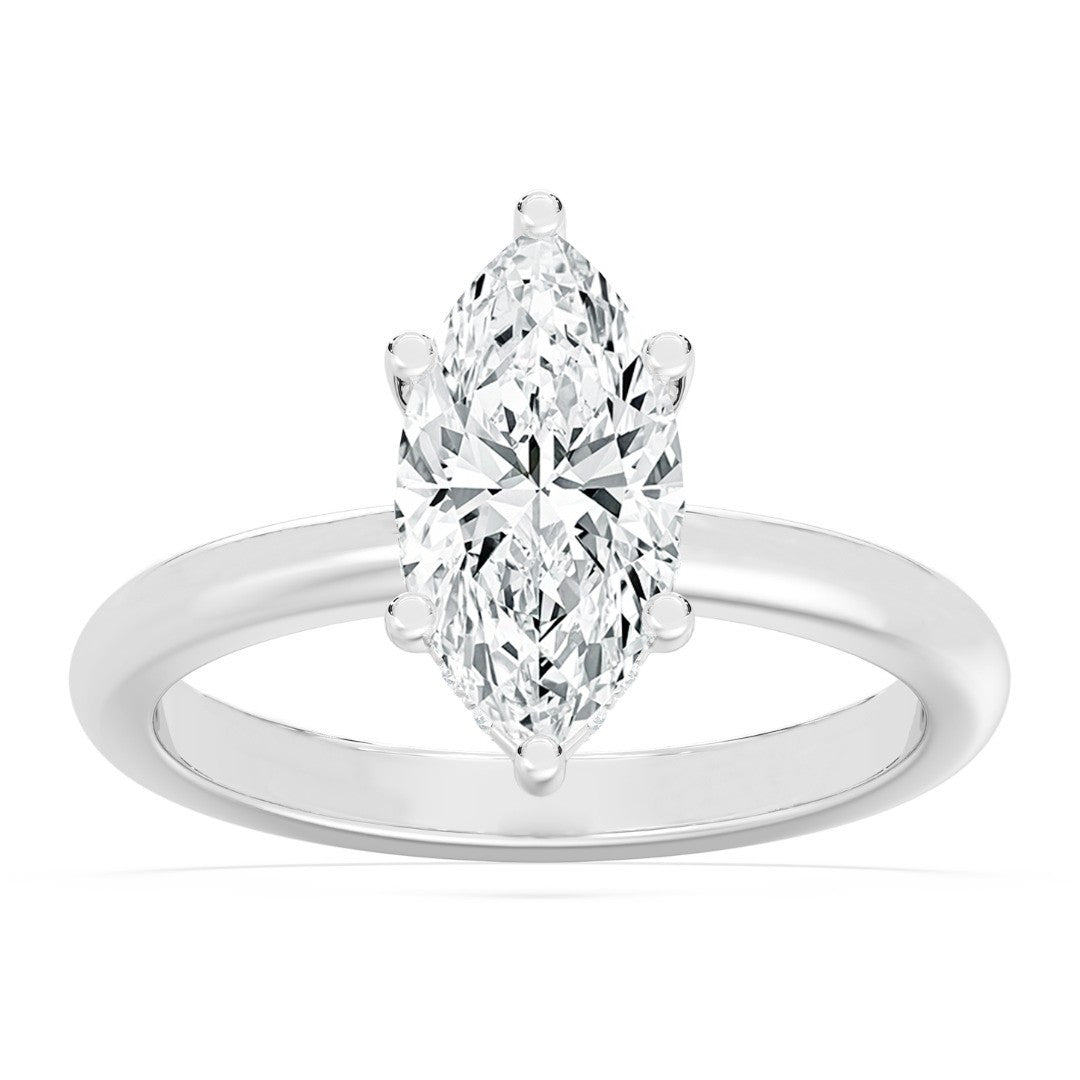 2.10ctw Certified Lab Grown Diamond Hidden Halo Engagement Ring