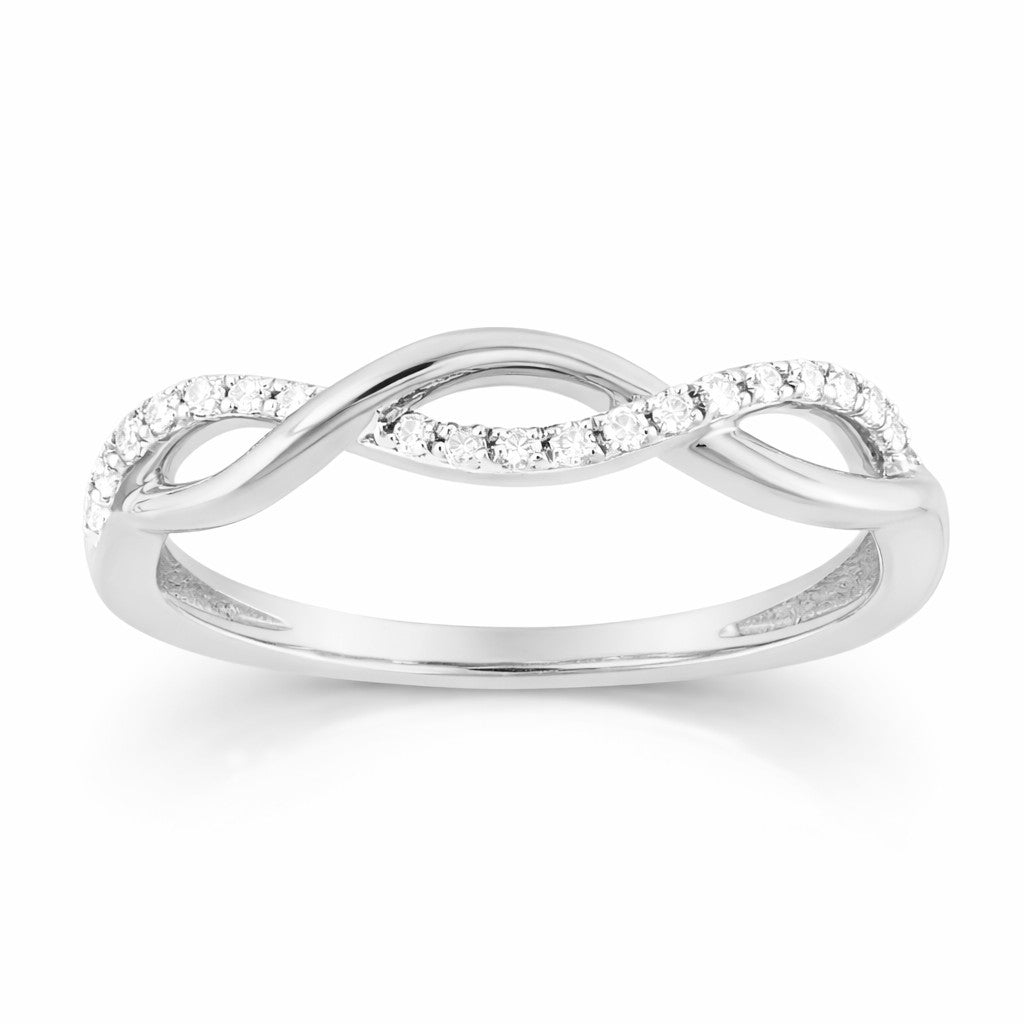 .10ctw Infinity Diamond Band