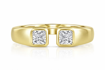 1/2ctw Lab Grown Diamond Open Ring