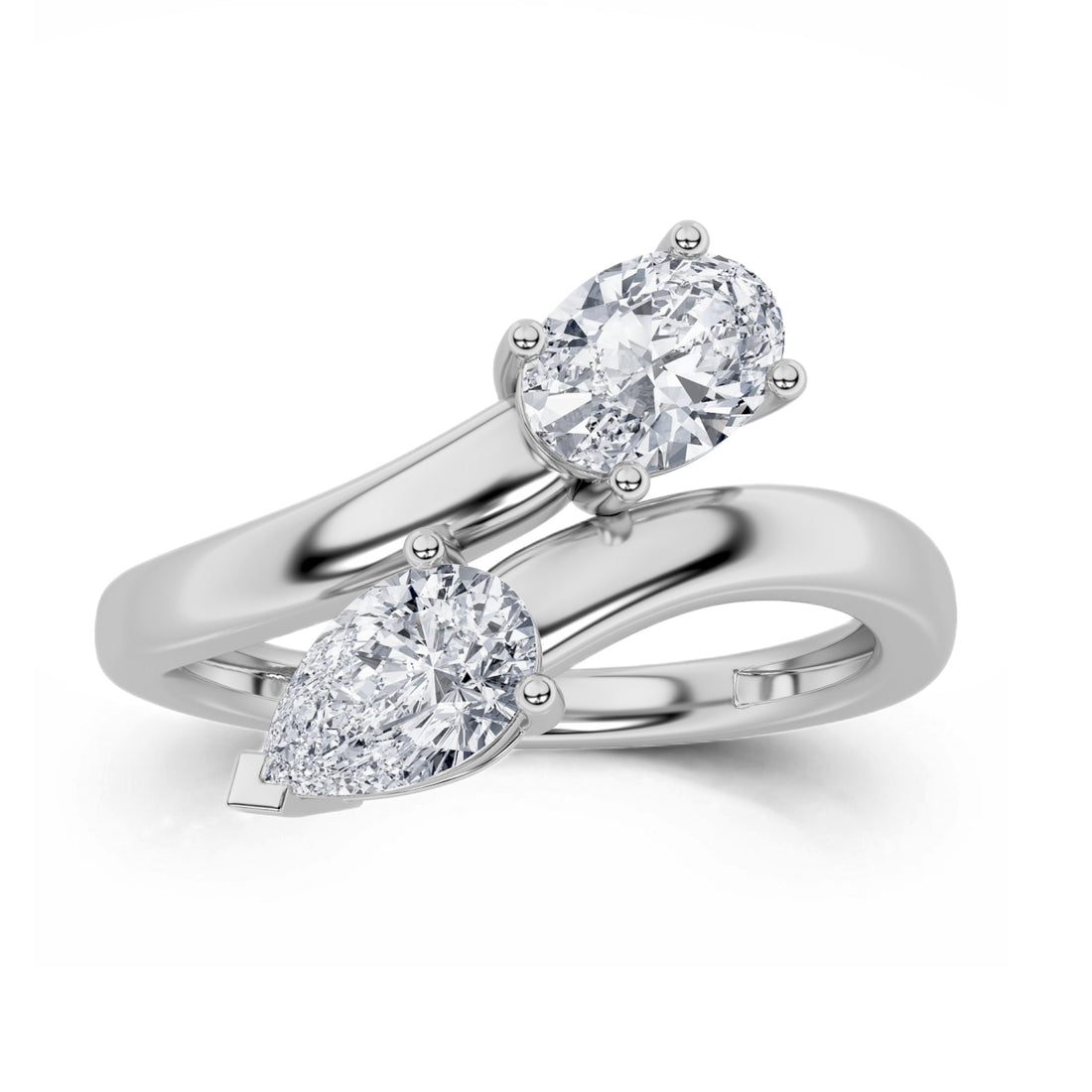 1ctw Lab Grown Diamond Wrap Ring