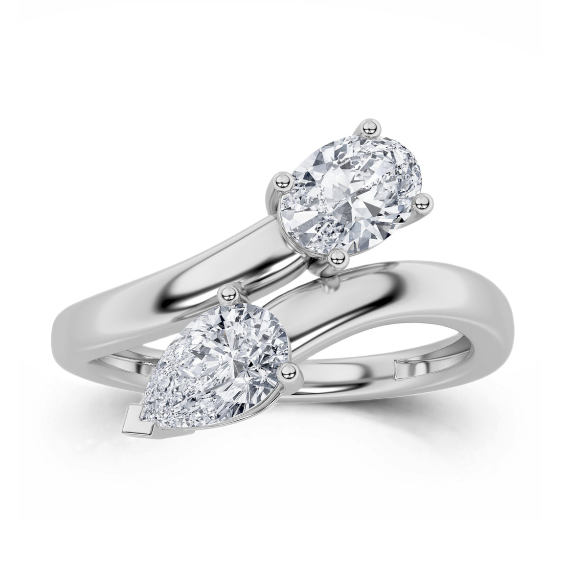 1ctw Lab Grown Diamond Wrap Ring