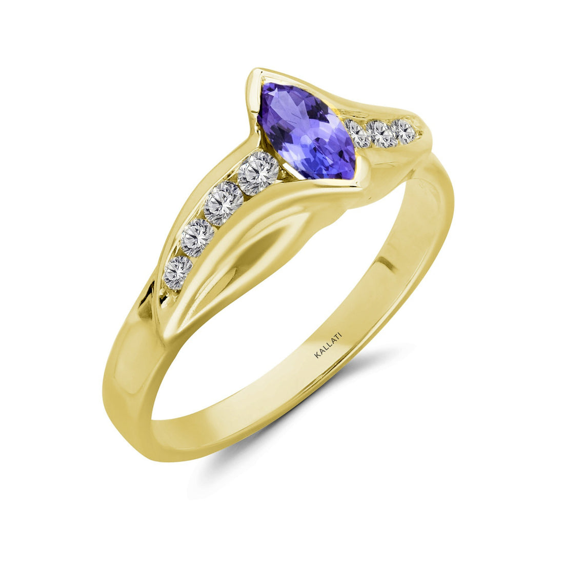 Kallati Tanzanite Diamond Ring