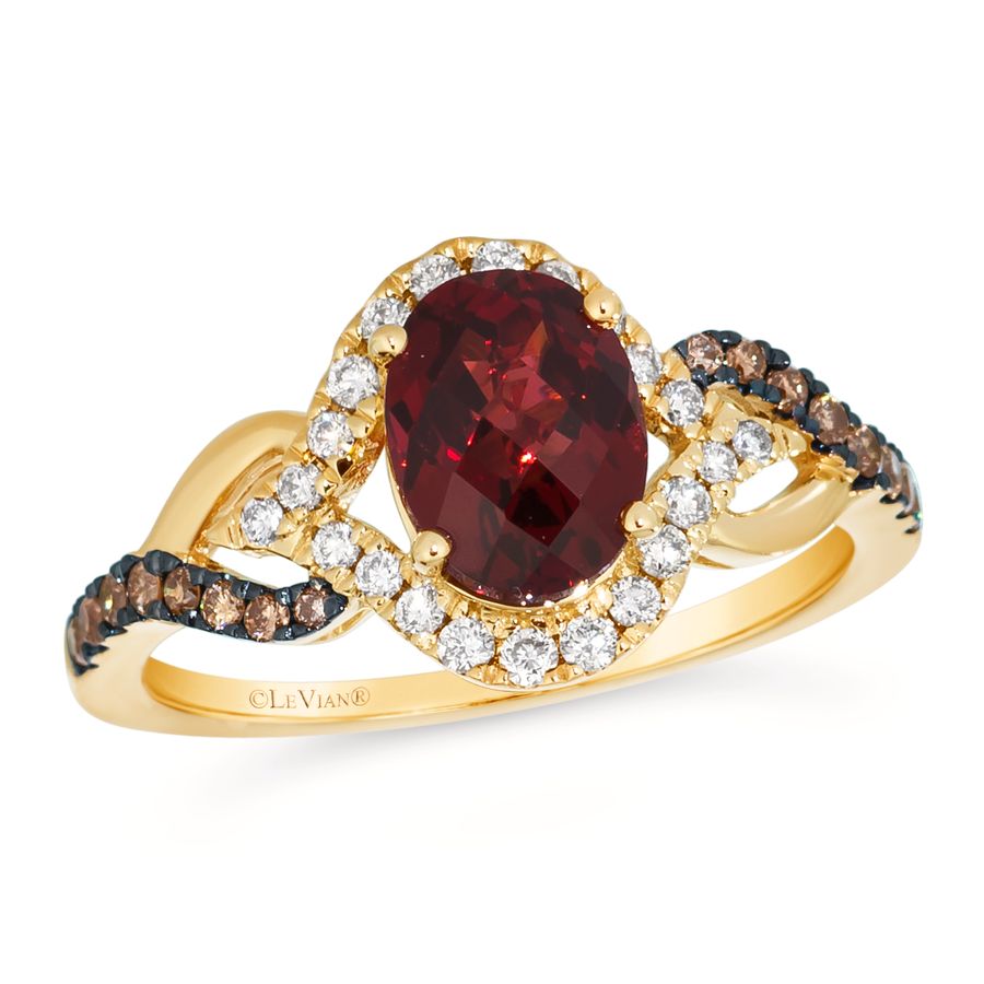 Le Vian Pomegranate Garnet™ Diamond Ring