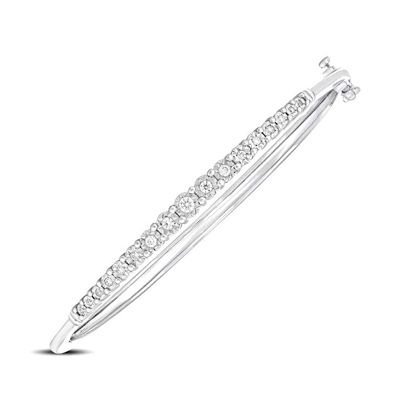 1/4ctw Diamond Bangle