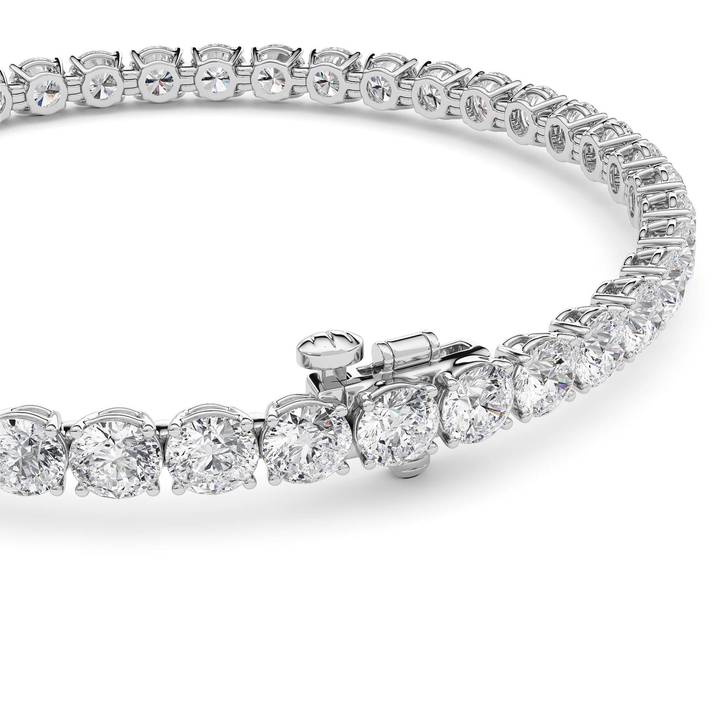 3-3/4ctw Diamond Tennis Bracelet