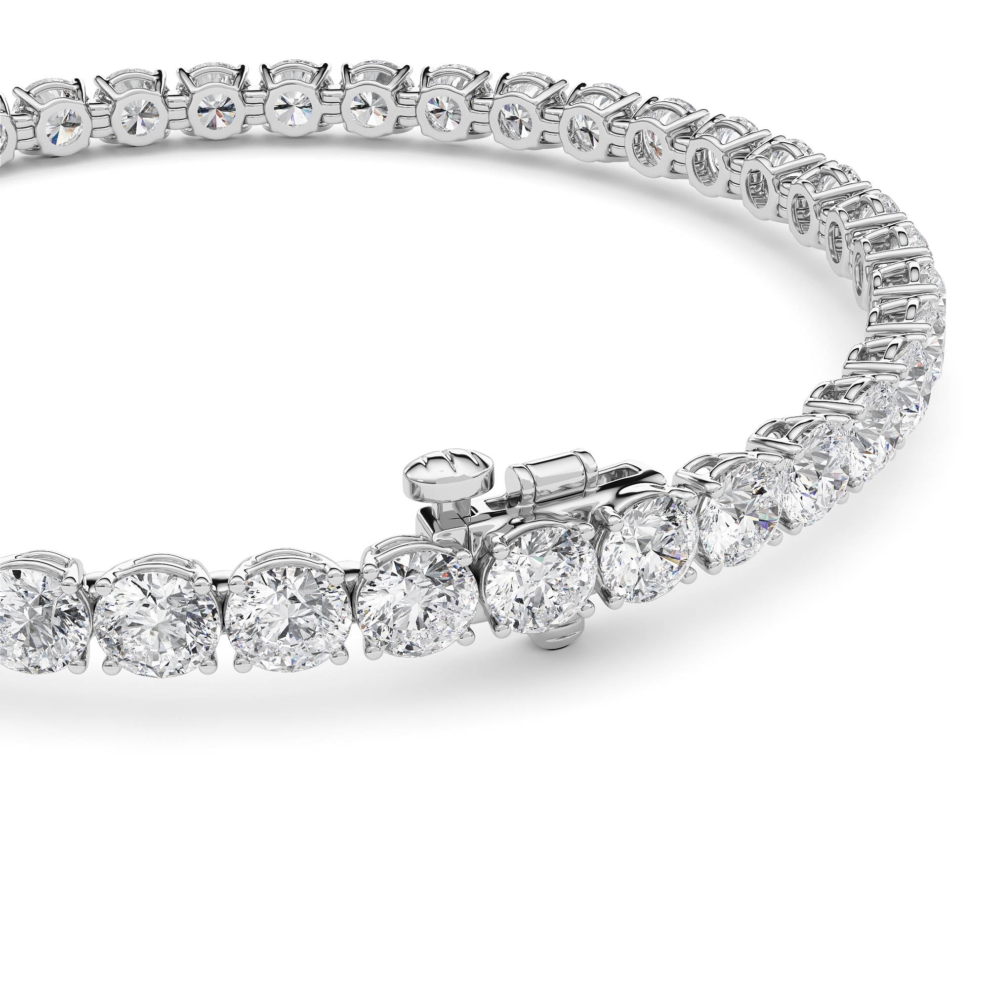 3-3/4ctw Diamond Tennis Bracelet