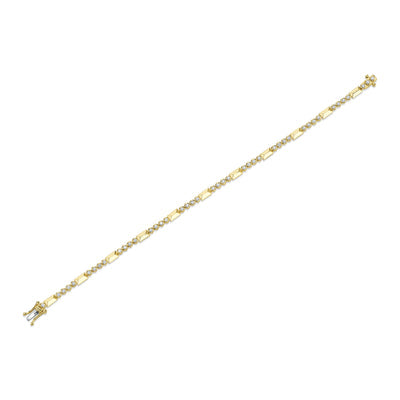 Shy Creation .54ctw Diamond Bezel Bracelet