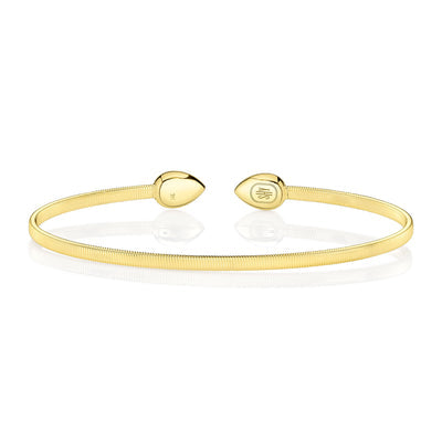 Shy Creation .21ctw Diamond Bangle