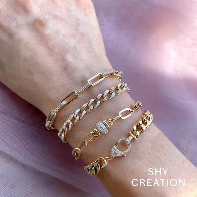 Shy Creation .25ctw Diamond Bracelet
