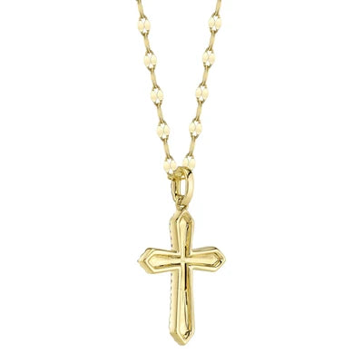 Shy Creation .17ctw Diamond Cross Pendant