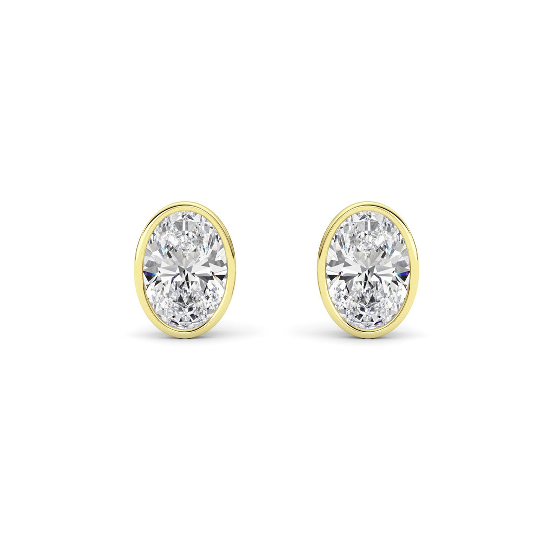 2ctw Lab Grown Diamond Stud Earrings