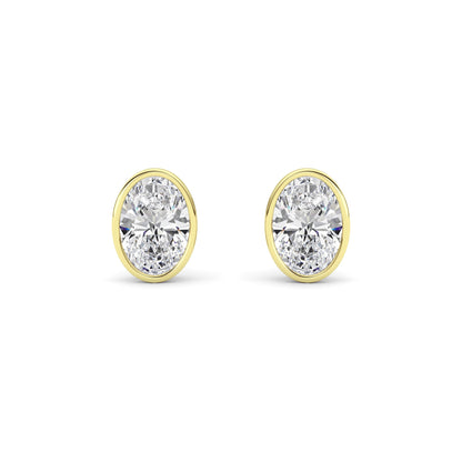 2ctw Lab Grown Diamond Stud Earrings