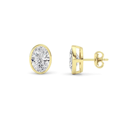 2ctw Lab Grown Diamond Stud Earrings