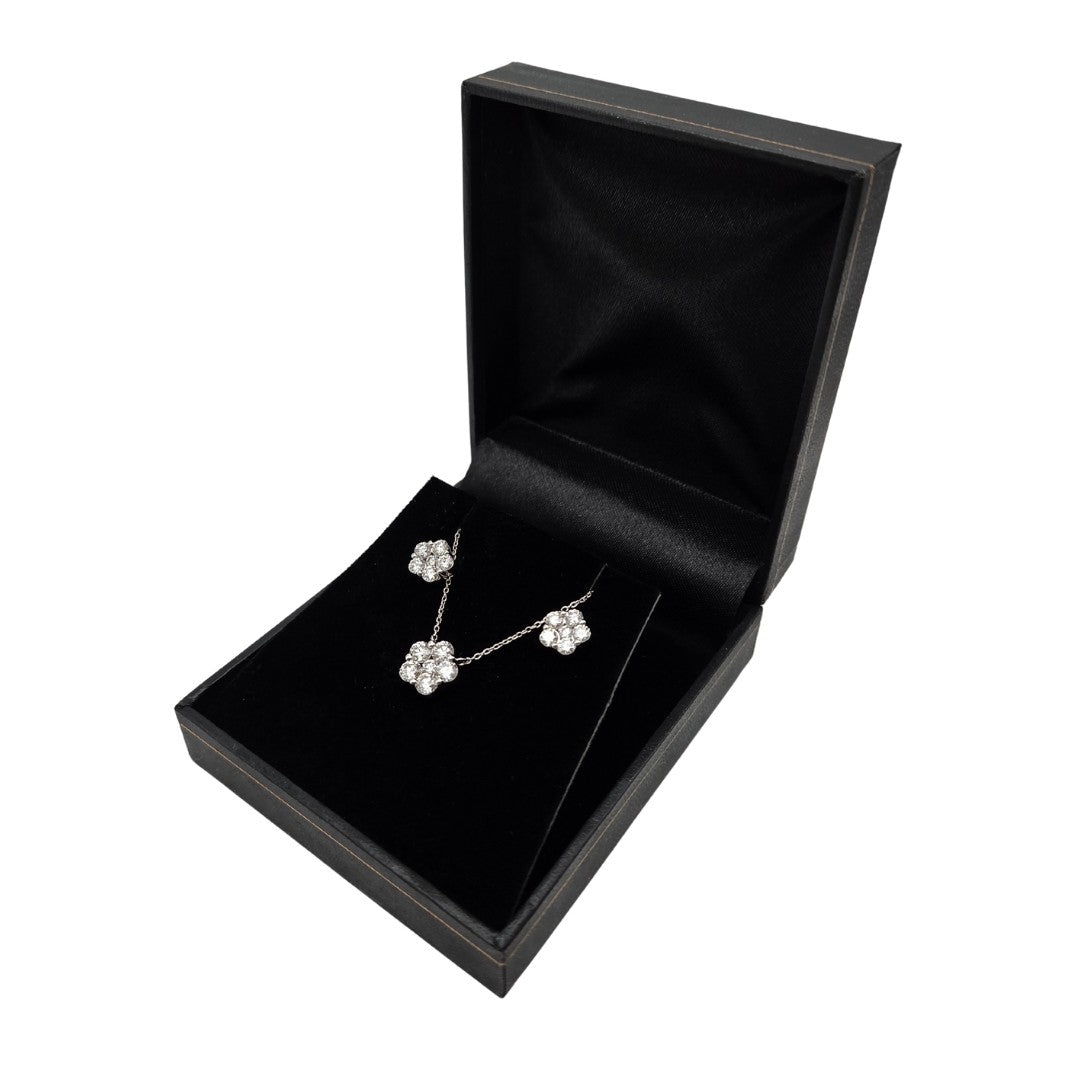 2ctw Lab Grown Diamond Flower Box Set