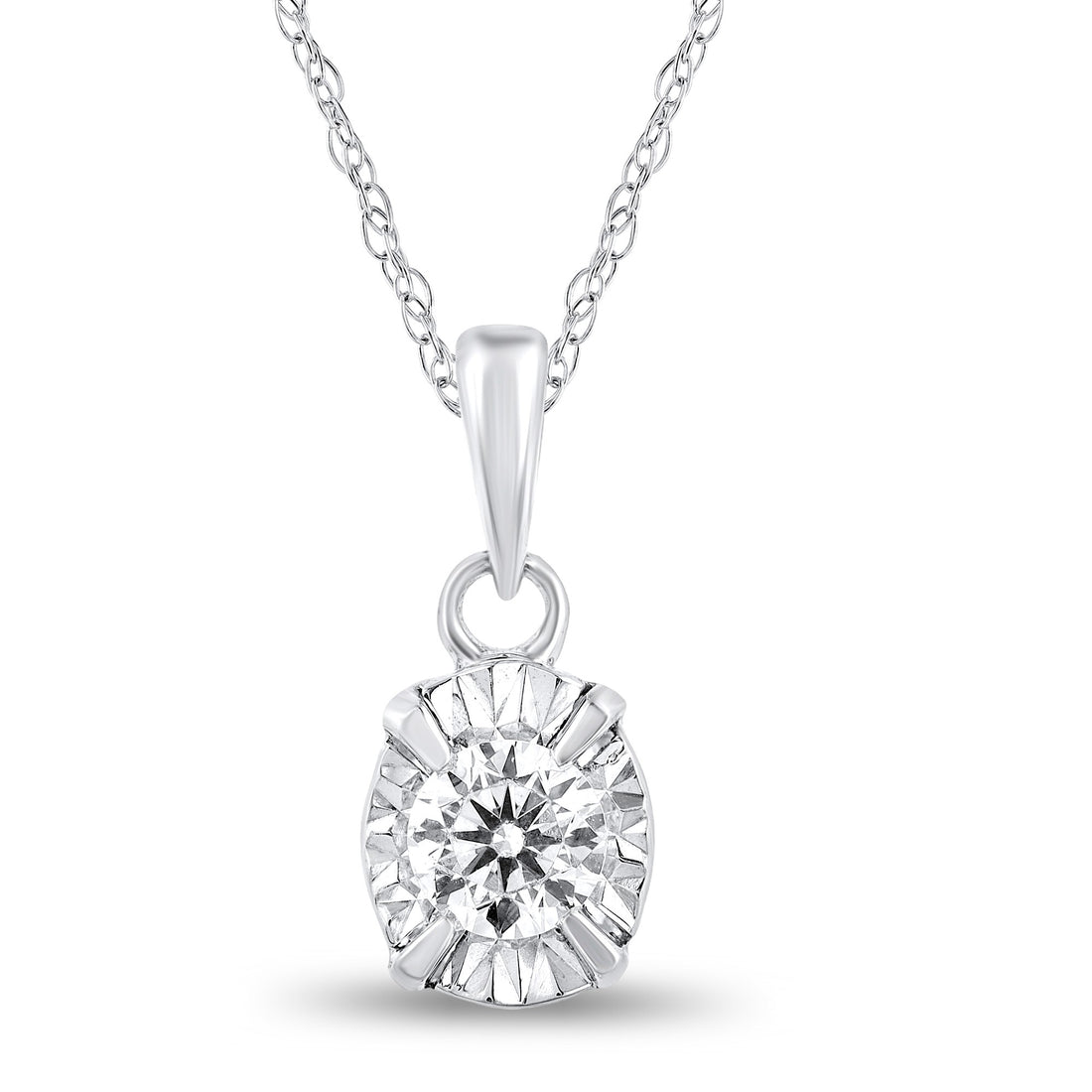 1/8ct Diamond Pendant