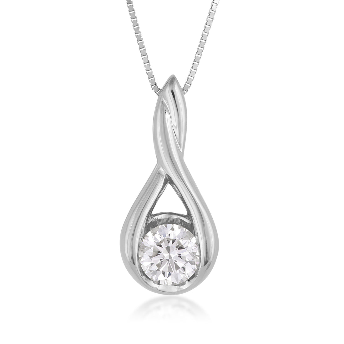1ct Lab Grown Diamond Sirena Pendant
