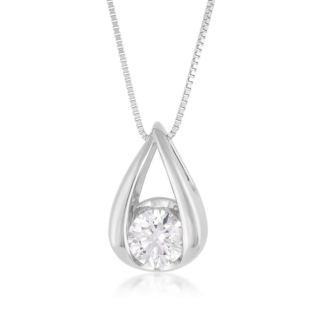 1ct Lab Grown Diamond Sirena Pendant