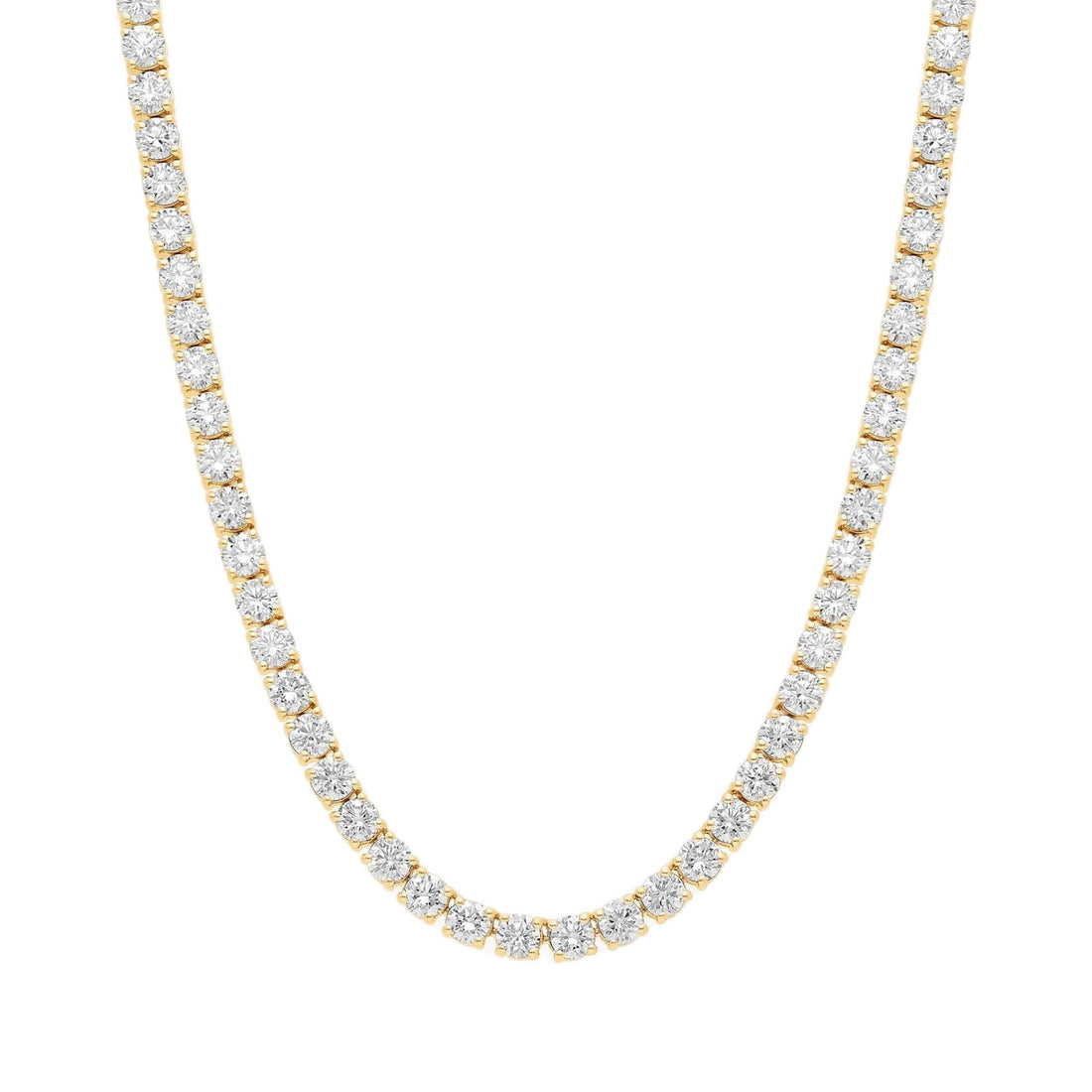 15ctw Lab Grown Diamond Tennis Necklace