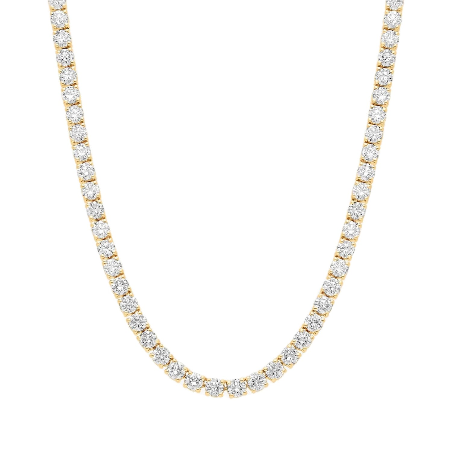 15ctw Lab Grown Diamond Tennis Necklace