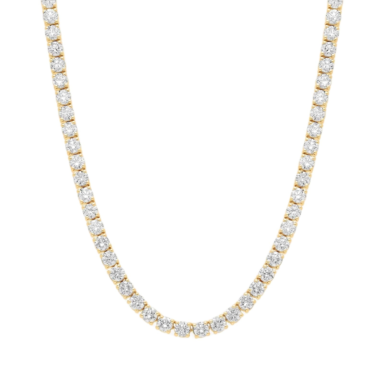 15ctw Lab Grown Diamond Tennis Necklace
