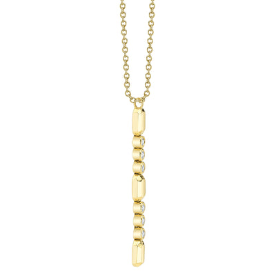 Shy Creation .09ctw Diamond Lariat Necklace