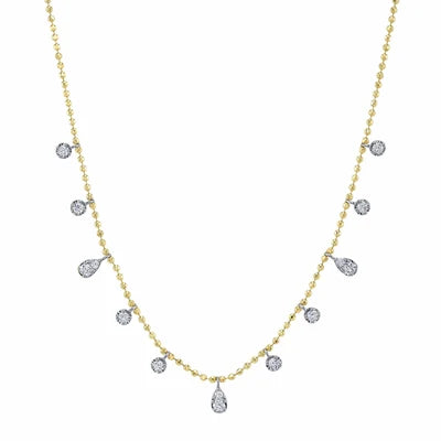 Shy Creation .64ctw Diamond Necklace
