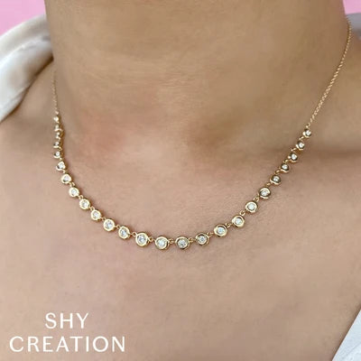 Shy Creation .60ctw Diamond Necklace