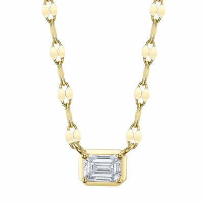 Shy Creation 1/5ctw Diamond Necklace