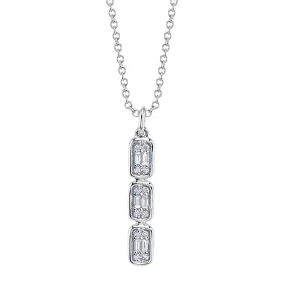 Shy Creation .14ctw Diamond Necklace
