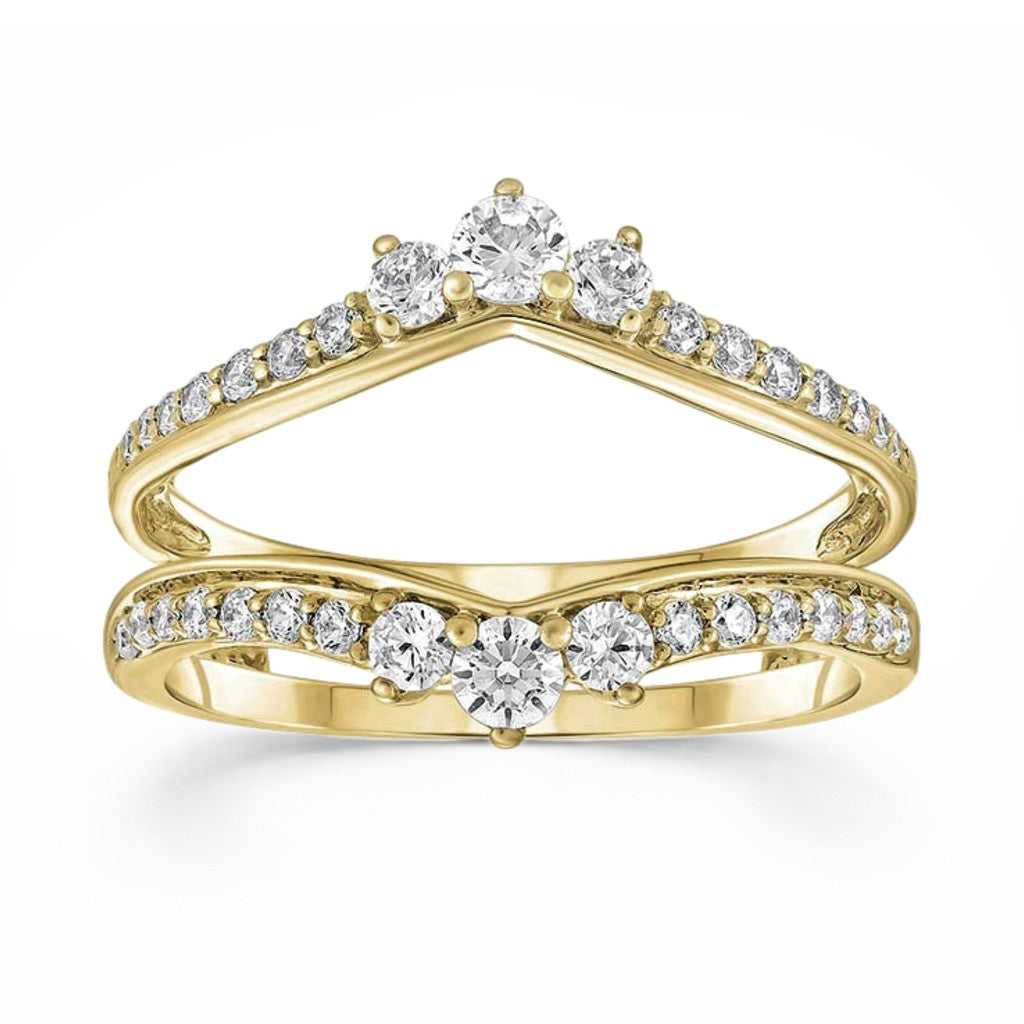 5/8ctw Diamond Ring Guard