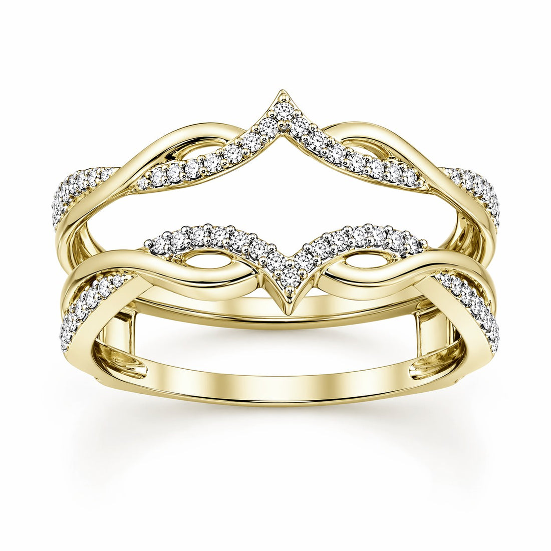 1/5ctw Diamond Ring Guard
