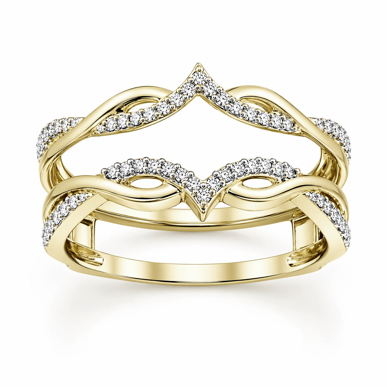 1/5ctw Diamond Ring Guard